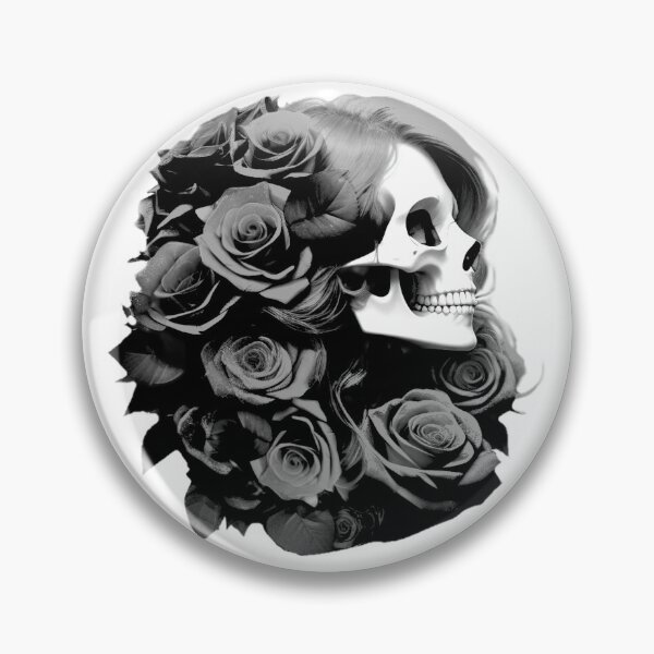 Item preview, SKULL ROSES HALLOWEEN DAY OF THE DEAD DIA DE MUERTOS MEXICAN #ogirdor designed and sold by ogirdorgraphics.