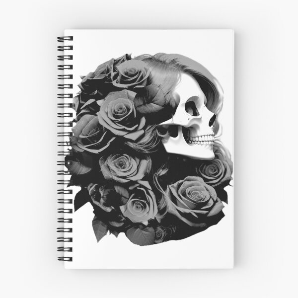 Item preview, SKULL ROSES HALLOWEEN DAY OF THE DEAD DIA DE MUERTOS MEXICAN #ogirdor designed and sold by ogirdorgraphics.