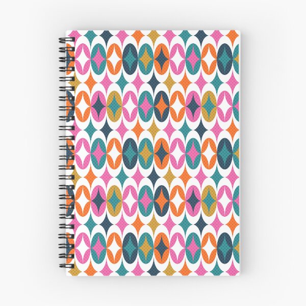 Item preview, Retro Mod Geometry -Diamonds in Ovals -Midcentury Modern designed and sold by kim BLiSS design.