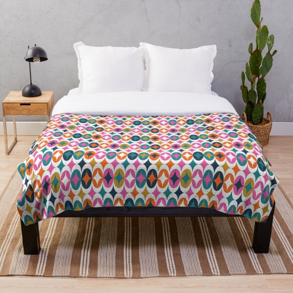 Item preview, Retro Mod Geometry -Diamonds in Ovals -Midcentury Modern designed and sold by kim BLiSS design.
