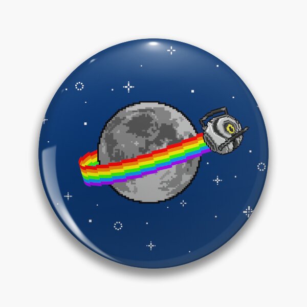Item preview, Pixel Art Rainbow Space Core designed and sold by RevolutionGFX.