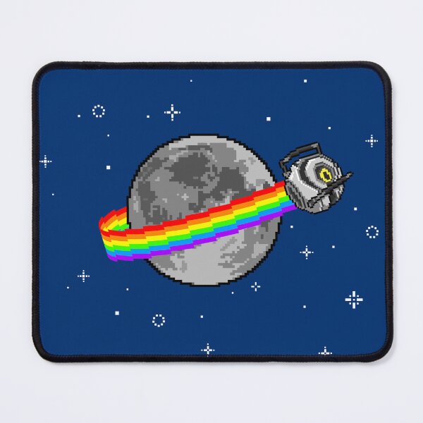 Item preview, Pixel Art Rainbow Space Core designed and sold by RevolutionGFX.