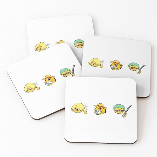 Item preview, One Piece Monster Trio Cursed Emoji Meme designed and sold by Jarf.