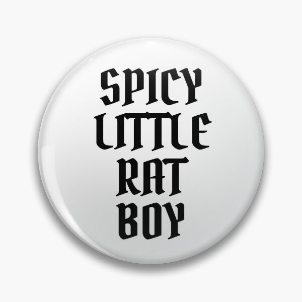 Item preview, Spicy Little Rat Boy (black text) designed and sold by silhoucat.