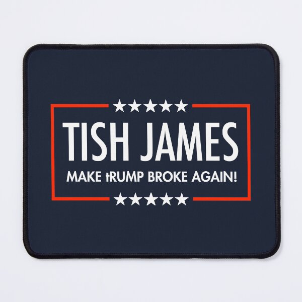 Item preview, Tish James - Make tRump Broke Again (BLUE) designed and sold by Thelittlelord.