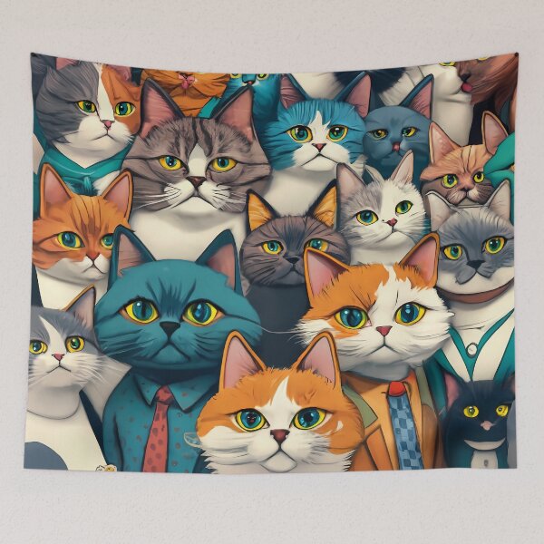 Item preview, Cats designed and sold by Windness Zao.