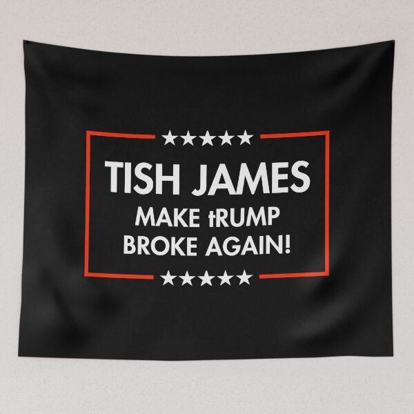 Item preview, Tish James - MAKE tRUMP BROKE AGAIN (black) designed and sold by Thelittlelord.