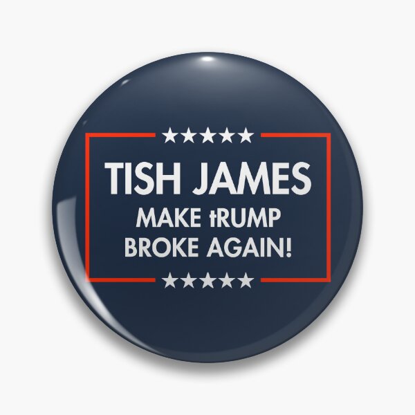 Item preview, Tish James - MAKE tRUMP BROKE AGAIN (blue) designed and sold by Thelittlelord.