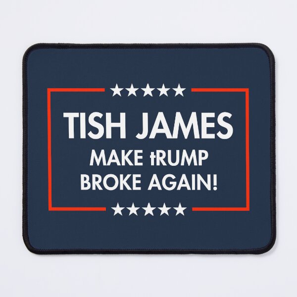 Item preview, Tish James - MAKE tRUMP BROKE AGAIN (blue) designed and sold by Thelittlelord.