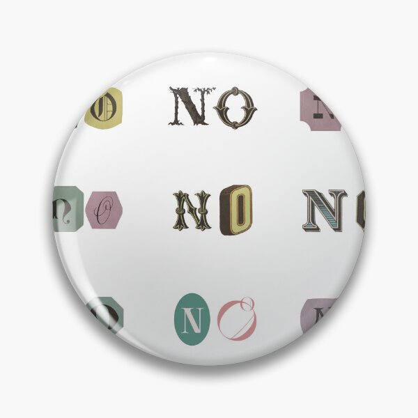 Item preview, the boundaries grid - "no"  designed and sold by Sarah Rosie Studios.