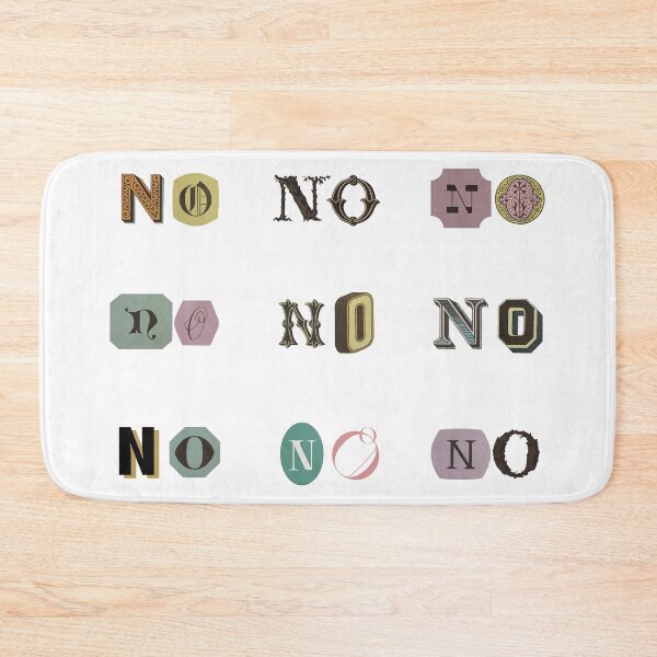 Item preview, the boundaries grid - "no"  designed and sold by Sarah Rosie Studios.