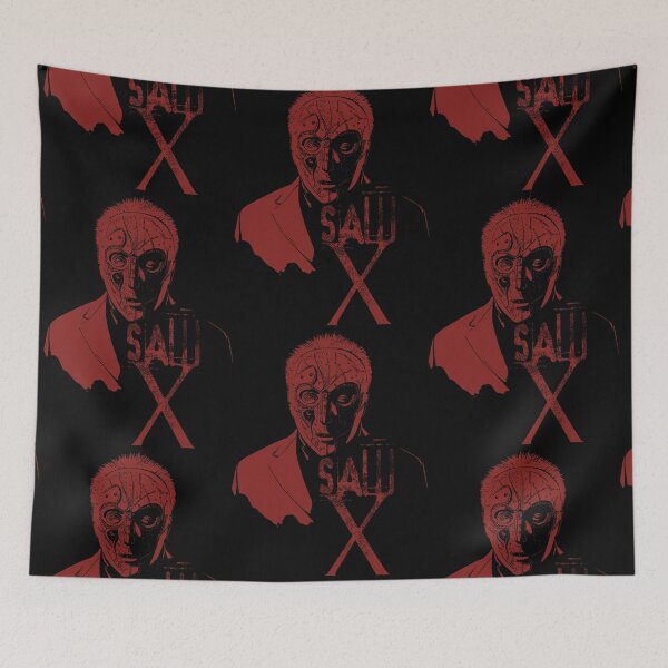 Item preview, SAW X Tobin Bell as John Kramer movie graphic design poster designed and sold by ironpalette.