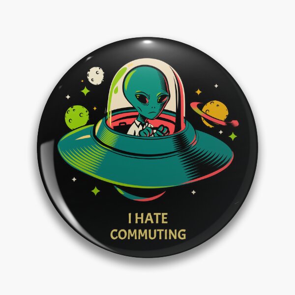 Item preview, Alien Commute designed and sold by InfiniteeShop.
