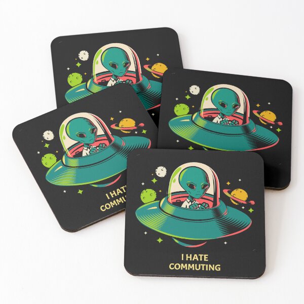 Item preview, Alien Commute designed and sold by InfiniteeShop.