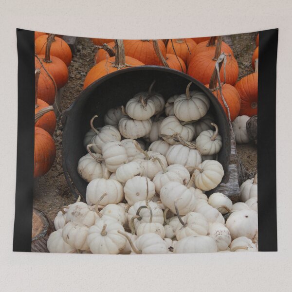 Item preview, Spilling White Pumpkins designed and sold by Susie Kramer.