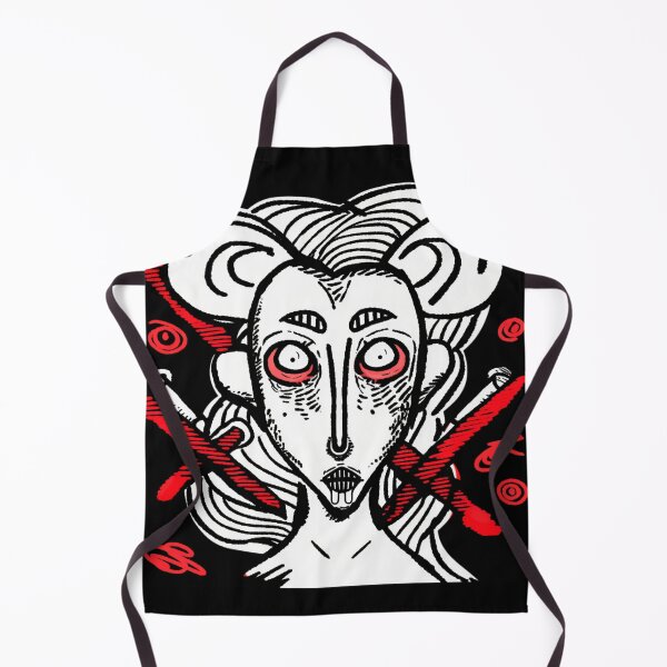 Item preview, shocked - red graphic design portrait designed and sold by Productsbane.