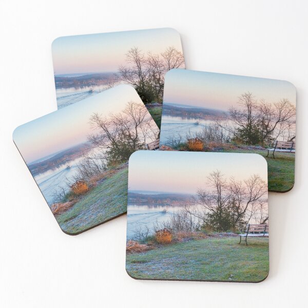 Item preview, Blue November frosty morning by Lake Ontario designed and sold by Travelways.