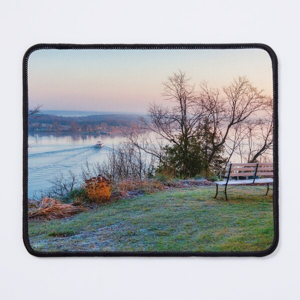 Item preview, Blue November frosty morning by Lake Ontario designed and sold by Travelways.