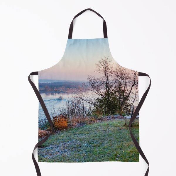 Item preview, Blue November frosty morning by Lake Ontario designed and sold by Travelways.
