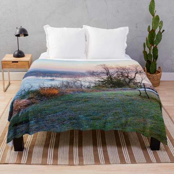 Item preview, Blue November frosty morning by Lake Ontario designed and sold by Travelways.