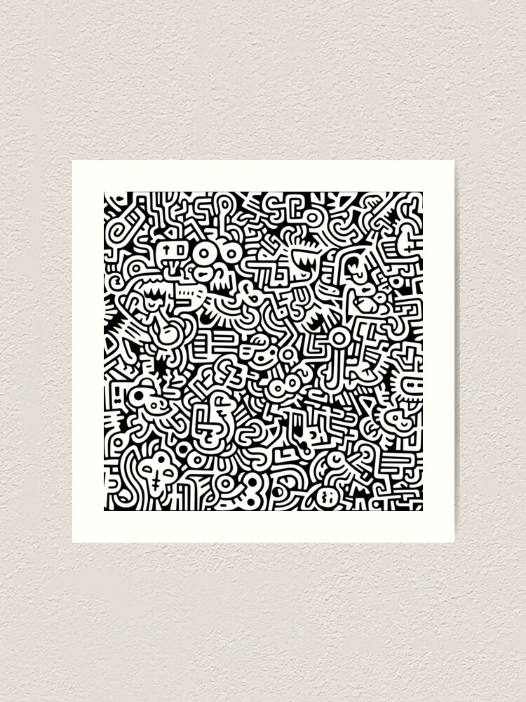 アート・デザイン・音楽 The Print Design Zen Art Line Art Abstract Design Original Artwork - Etsy