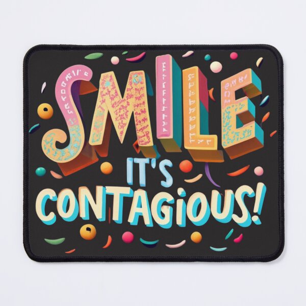 Item preview, Smile It's Contagious designed and sold by Daniel Wampler.