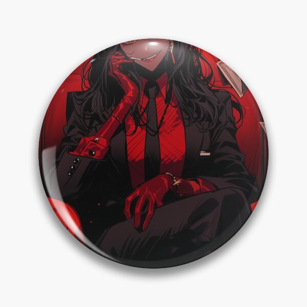 Item preview, red aesthetic mob boss anime villain designed and sold by Productsbane.