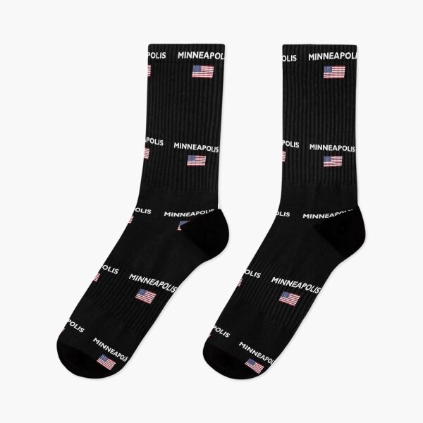 Artikelvorschau, Dunkle Farbe der amerikanischen Flagge Minneapolis USA entworfen und verkauft von TinyStarAmerica.