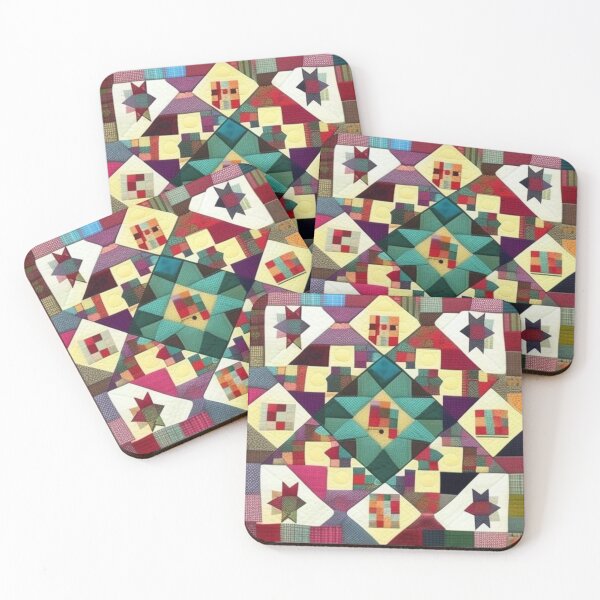 Item preview, Vintage  Patchwork quilt  designed and sold by Roxburylane.