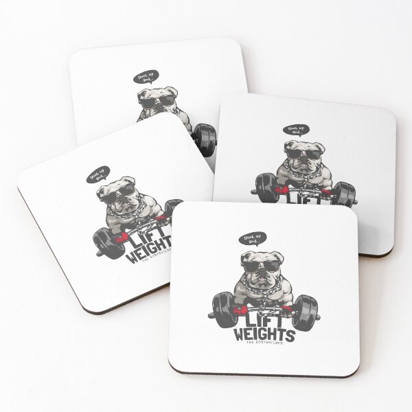 Item preview, strong bulldog, bulldog lift weights, strong dog lift weights designed and sold by GreyStanzione1.