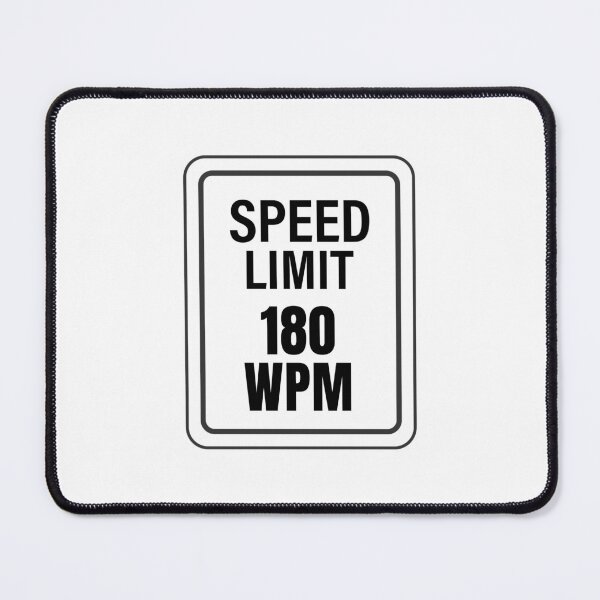 Item preview, Court Reporter Stenographer Student Speed Limit 180 WPM Sign designed and sold by Neeshki.