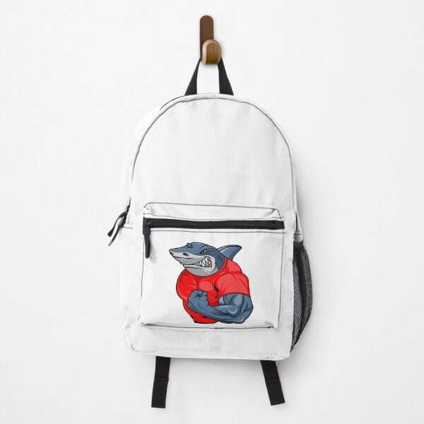 Item preview, muscle shark, strong shark, fitness shark designed and sold by GreyStanzione1.