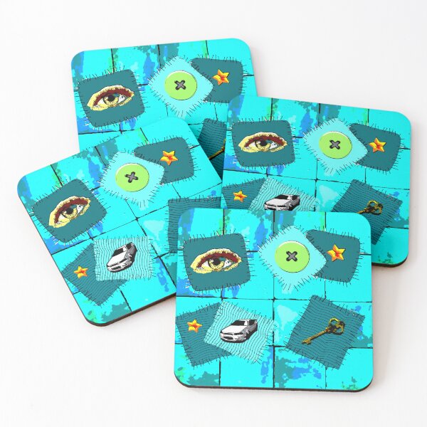 Item preview, Abstract Array Displayed on Patchwork Pattern designed and sold by gleefulme.