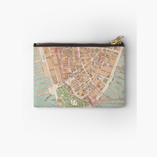 Item preview, Vintage Map of Lower Manhattan (1921) designed and sold by BravuraMedia.