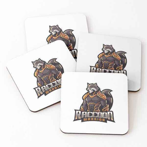 Item preview, raccoon warrior, muscle raccoon warrior, strong raccoon warrior designed and sold by GreyStanzione1.