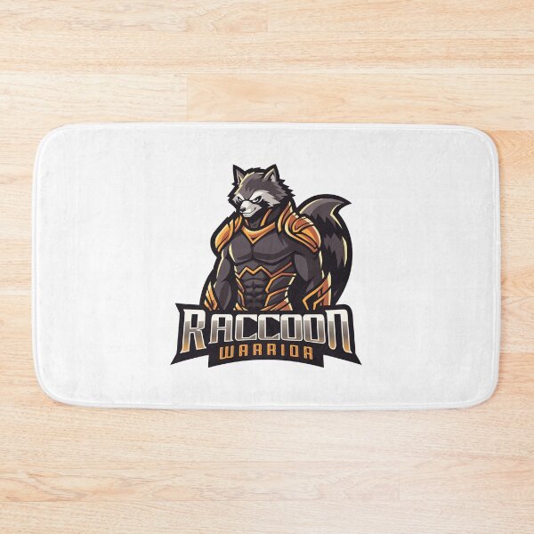 Item preview, raccoon warrior, muscle raccoon warrior, strong raccoon warrior designed and sold by GreyStanzione1.