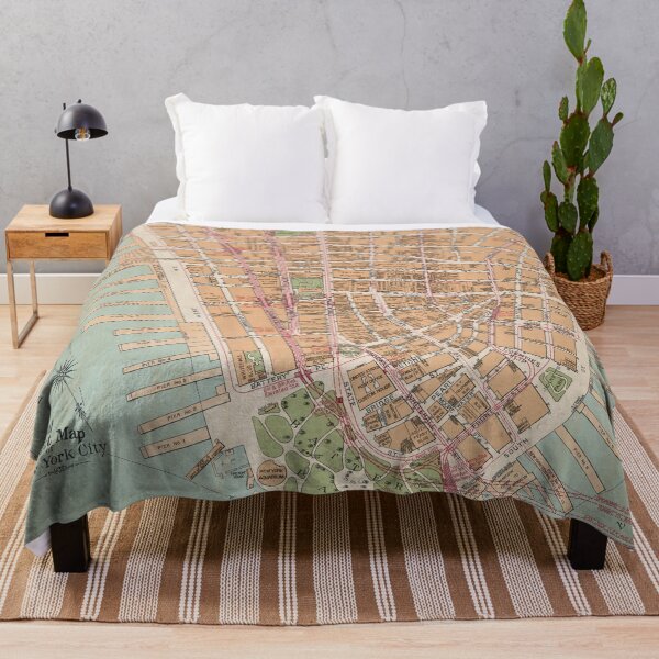 Item preview, Vintage Map of Lower Manhattan (1921) designed and sold by BravuraMedia.