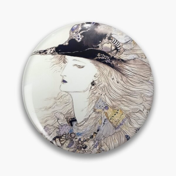 Item preview, Yoshitaka Amano - Girl with a Hat designed and sold by LovableObjects.