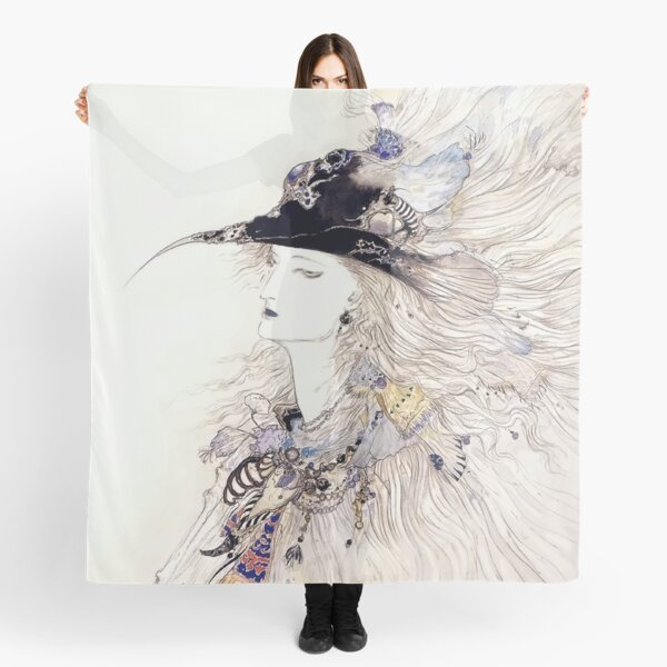 【日本製】 Yoshitaka Amano Final Fantasy Vii Scarves for Sale | Redbubble アクセサリー・ヘアアクセサリー