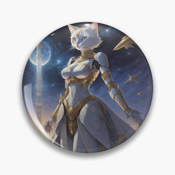 Item preview, she stands watch outside her holy tower designed and sold by MidknightBpaw.