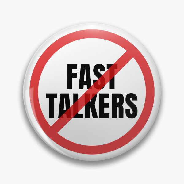 Item preview, Court Reporter Stenographer No Fast Talkers Allowed Sign designed and sold by Neeshki.