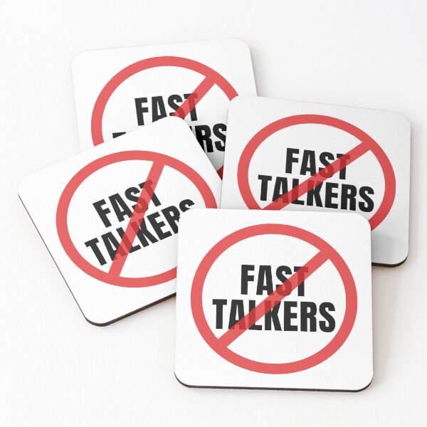 Item preview, Court Reporter Stenographer No Fast Talkers Allowed Sign designed and sold by Neeshki.