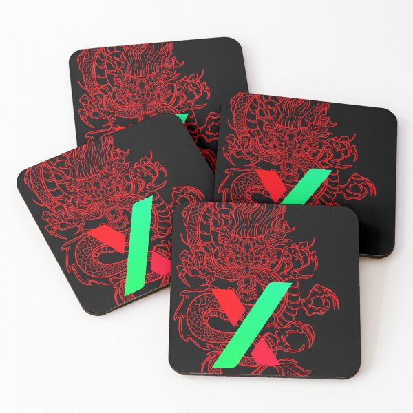 Item preview, PulseX Red Dragon - Crypto Logo designed and sold by GetCryptoSwag.