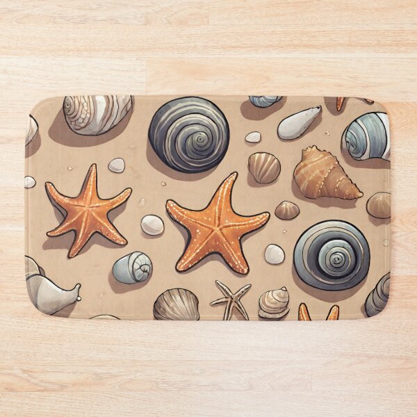 Item preview, Cartoon of a beach designed and sold by studio468.