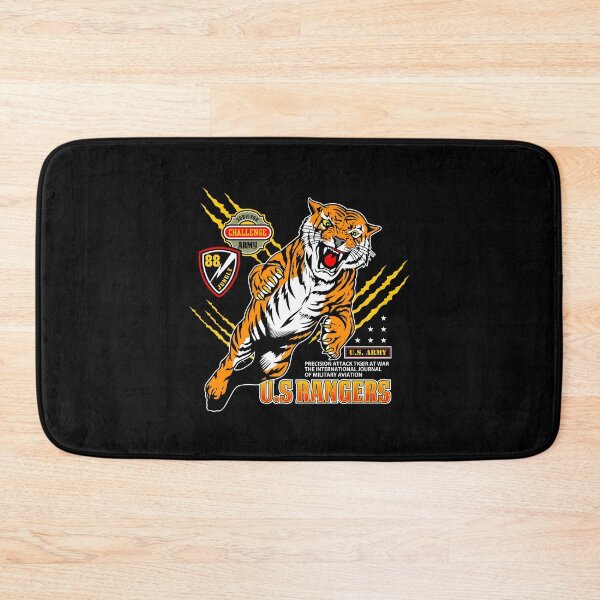 Item preview, strong tiger, tiger jumping, tiger us ranger designed and sold by GreyStanzione1.