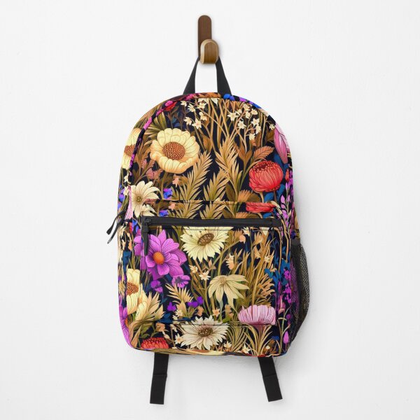 Item preview, Crafted Vistas: A Tapestry of Diverse Blooming Fields and Wildflowers designed and sold by Nikkitekoa22.