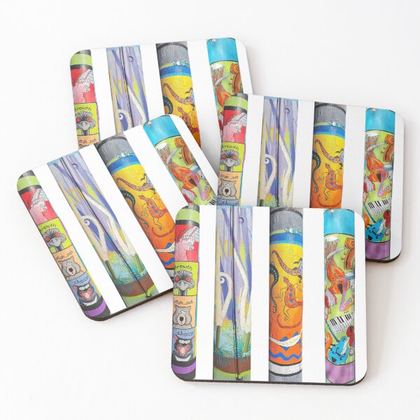 Item preview, Cobargo Painted Poles designed and sold by Cobargo South Coast.
