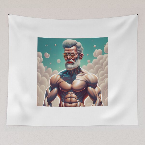 Item preview, strong grandpa designed and sold by SabyDigitalArt.