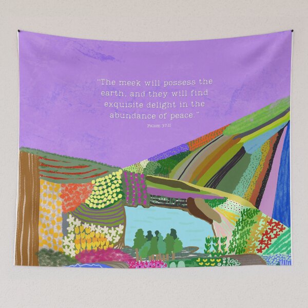 Item preview, Psalm 37:11 peace designed and sold by Byreign.