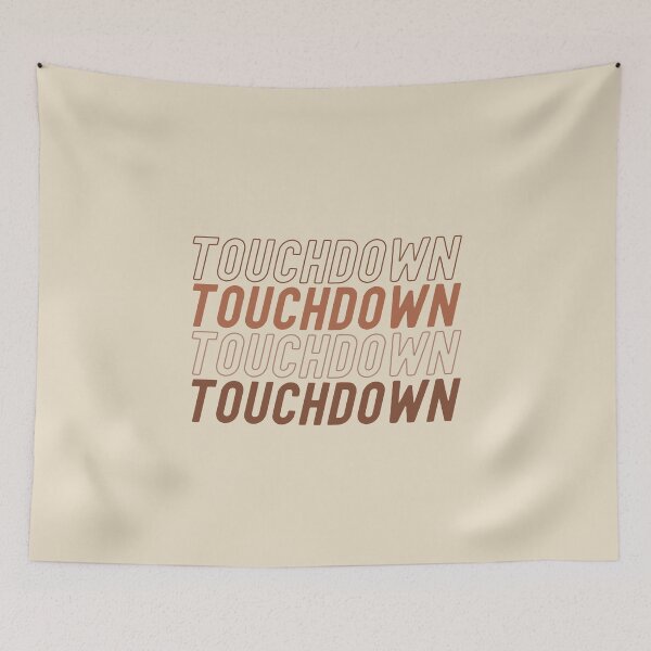 Item preview, Touchdown Touchdown Touchdown Football designed and sold by ArtMeetsPizza.
